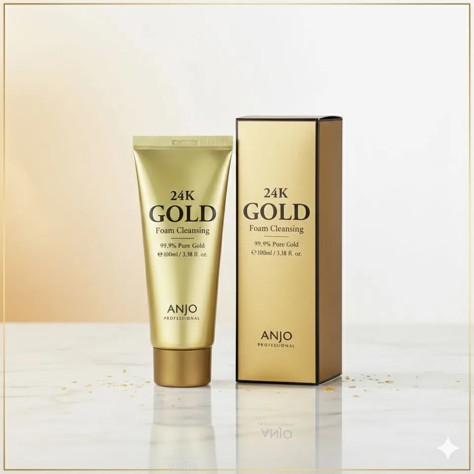 Nettoyant Mousse Or 24K