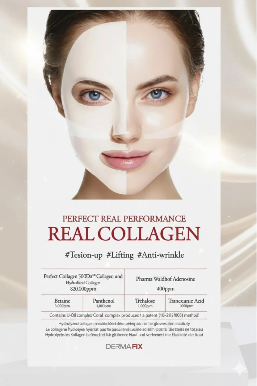 DermaFix — Masque Boost Collagène · 1 masque