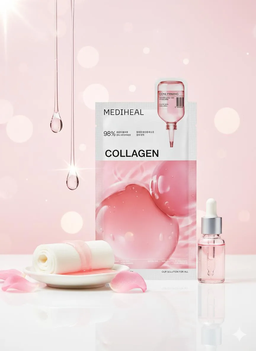 Mediheal — Masque Tissu Collagène Fermeté · 1 masque